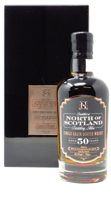 North of Scotland (silent) - Single Malts Of Scotland Single Grain Scotch 1965 50 year old Whisky