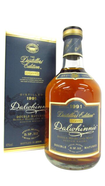 Dalwhinnie - 2008 Distillers Edition Single Malt Scotch 1991 17 year old Whisky