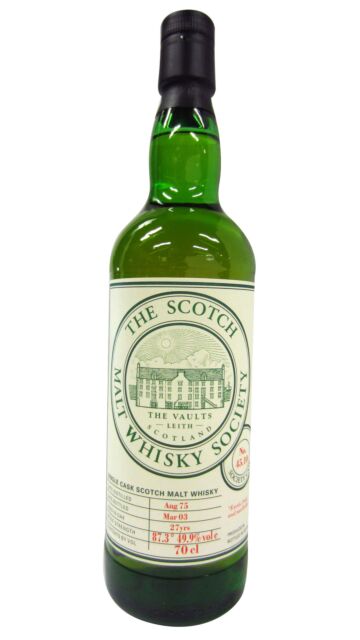 Dallas Dhu (silent) - SMWS Society Cask No. 45.10 1975 27 year old Whisky