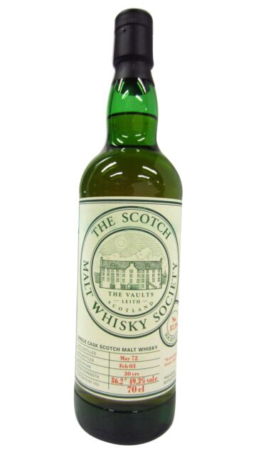 Cragganmore - SMWS Society Cask No. 37.19 1972 30 year old Whisky