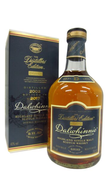 Dalwhinnie - 2017 Distillers Edition Single Malt Scotch 2002 15 year old Whisky