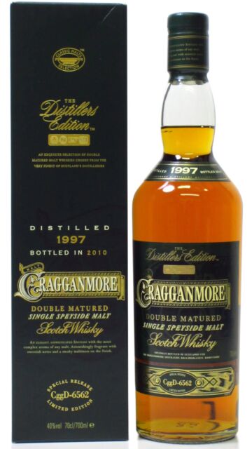 Cragganmore - 2010 Distillers Edition Single Malt Scotch 1997 13 year old Whisky