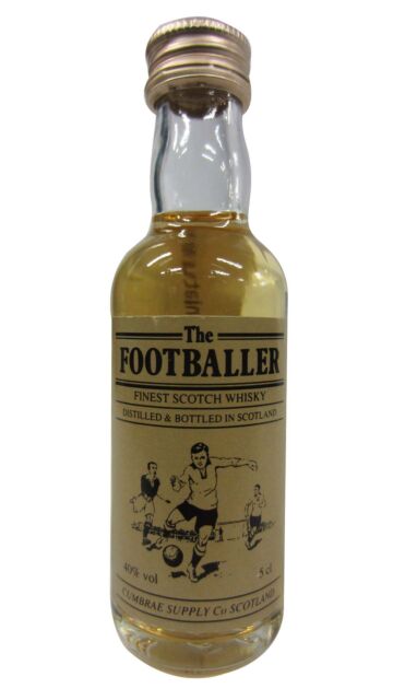 The Footballer - Blended Scotch Whisky Miniature
