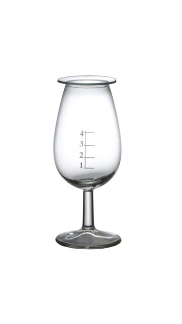 Distillery Taster - Whisky Glass with Watch Glass Cover