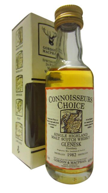 Glenesk (silent) - Connoisseurs Choice Single Malt Scotch 1982 Whisky Miniature