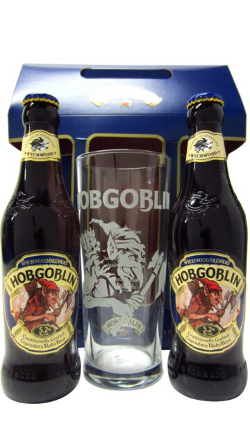 Hobgoblin - Legendary Ruby Beer Pint Glass Gift Pack