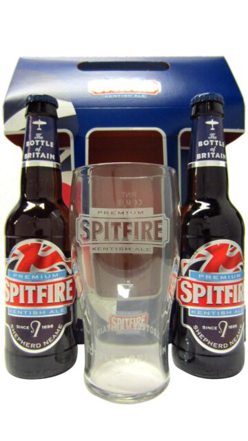 Spitfire - Kentish Ale Beer Pint Glass Gift Pack