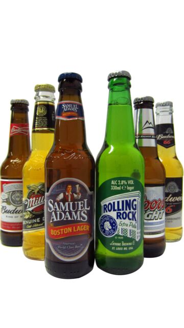 American Beers Selection - 6 x 330ml Beer