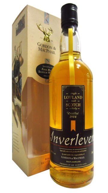 Inverleven (silent) - Gordon & MacPhail Single Malt Scotch 1984 12 year old Whisky