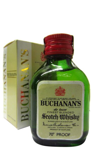 Buchanan's - DeLuxe Blended Scotch Whisky Miniature