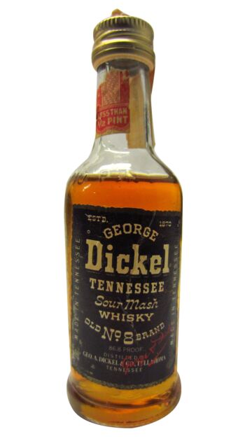 George Dickel - Sour Mash Whiskey Miniature