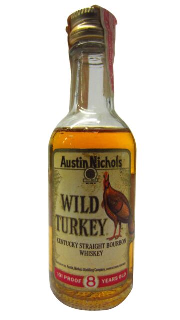 Wild Turkey - Kentucky Straight Bourbon 8 year old Whiskey Miniature