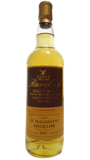 St. Magdalene (silent) - Gordon & MacPhail Rare Old Single Malt Scotch 1982 19 year old Whisky