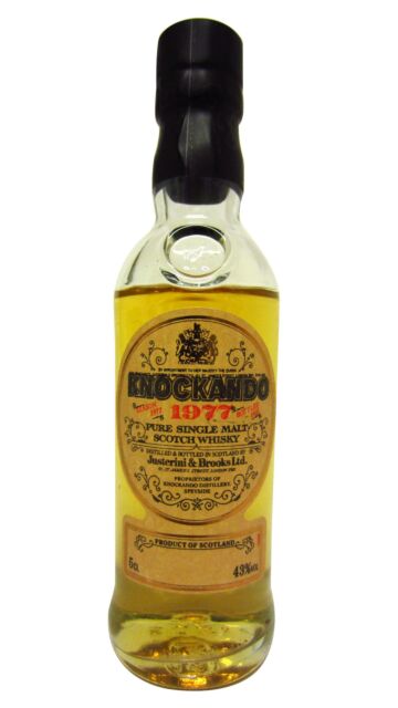 Knockando - Pure Single Malt 1977 14 year old Whisky Miniature