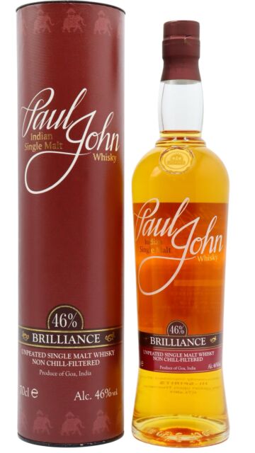 Paul John - Brilliance Indian Single Malt Whisky