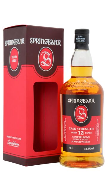 Springbank - Cask Strength Batch 18 Campbeltown Single Malt Scotch 12 year old Whisky
