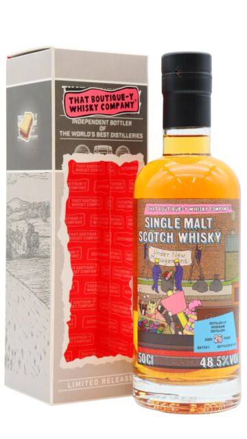 Rosebank (silent) - That Boutique-y Whisky Company Batch #1 Single Malt Scotch 26 year old Whisky