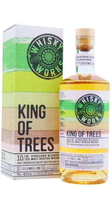 Whisky Works - King of Trees - Blended Scotch 10 year old Whisky