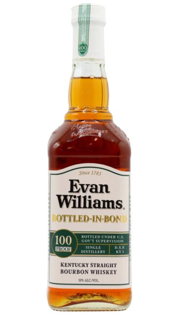 Evan Williams - Bottled In Bond 100 Proof Kentucky Straight Bourbon 4 year old Whiskey