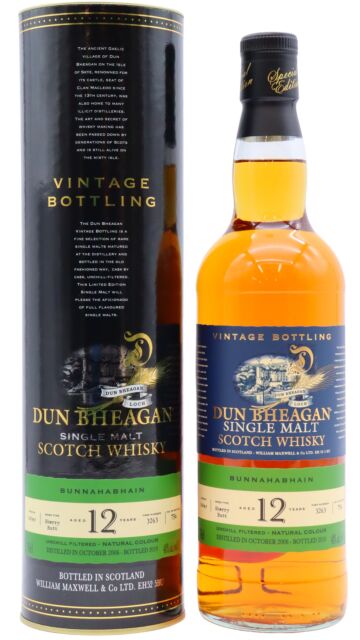 Bunnahabhain - Dun Bheagan Single Cask #3263 2006 12 year old Whisky