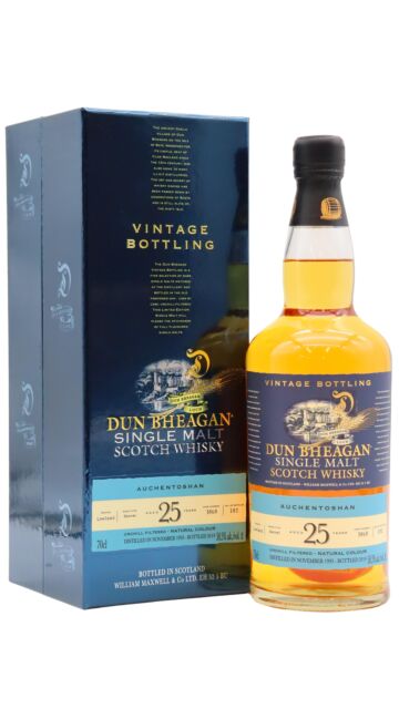 Auchentoshan - Dun Bheagan Single Cask #3868 1993 25 year old Whisky