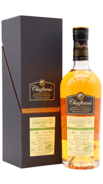 Ardbeg - Chieftain's Single Malt Scotch 1998 20 year old Whisky
