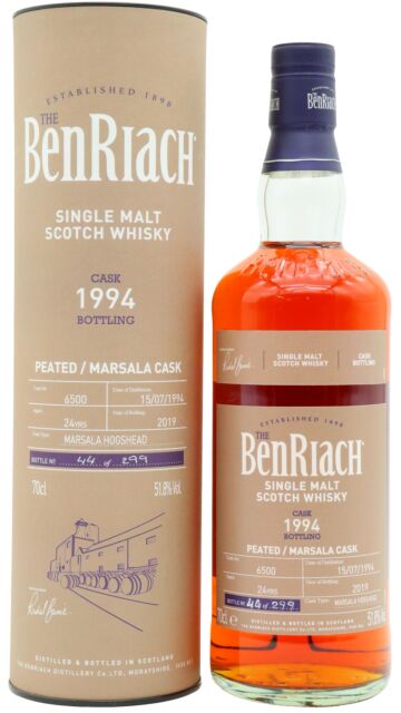 Benriach - Single Cask #6500 1994 24 year old Whisky