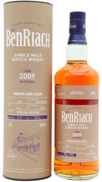 Benriach - Single Cask #6095 2009 9 year old Whisky