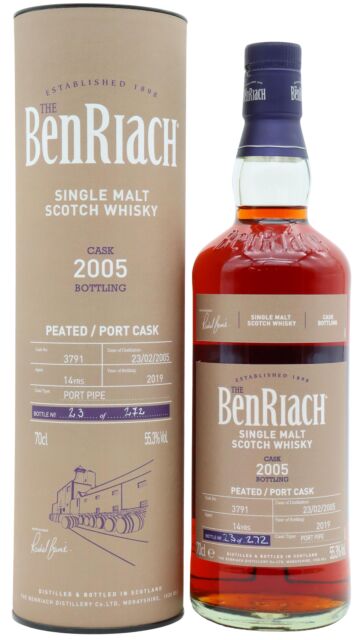 Benriach - Single Cask #3791 2005 14 year old Whisky
