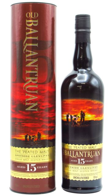 Old Ballantruan - The Peated Malt Speyside Single Malt Scotch 15 year old Whisky