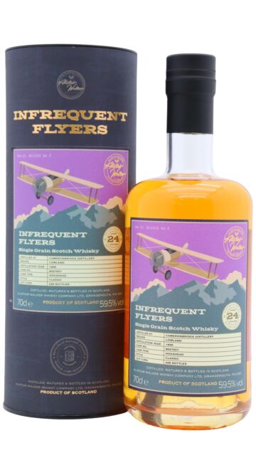 Cameronbridge - Infrequent Flyers Single Cask #8047657 1995 24 year old Whisky