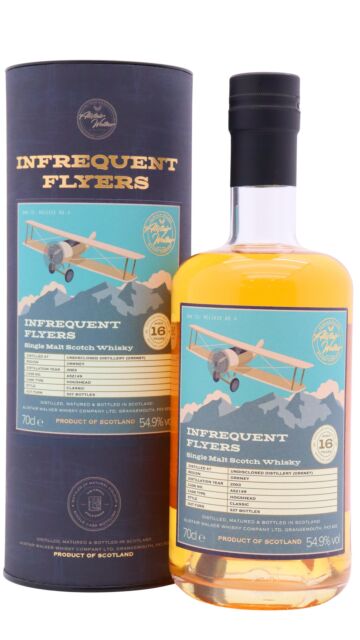 Undisclosed Orkney - Infrequent Flyers Single Cask #521 2003 16 year old Whisky