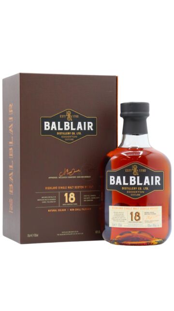 Balblair - Highland Single Malt Scotch 18 year old Whisky