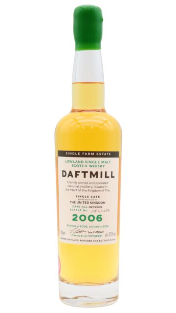 Daftmill - Single Bourbon Cask #21 2006 12 year old Whisky (UK Exclusive)