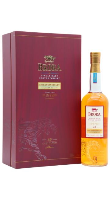 Brora (silent) - 200th Anniversary Single Malt Scotch 1978 40 year old Whisky