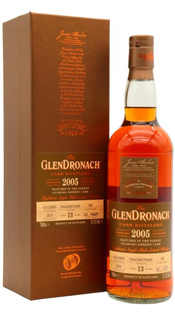 Glendronach - Batch 17 Single Oloroso Sherry Cask #887 2005 13 year old Whisky