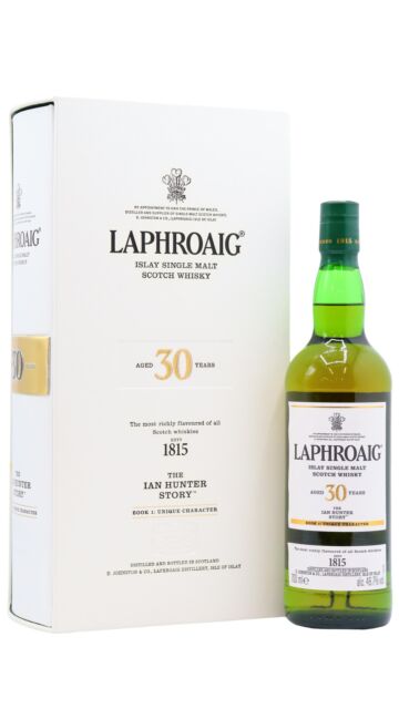 Laphroaig - The Ian Hunter Story - Book 1: Unique Character Single Malt Scotch 30 year old Whisky