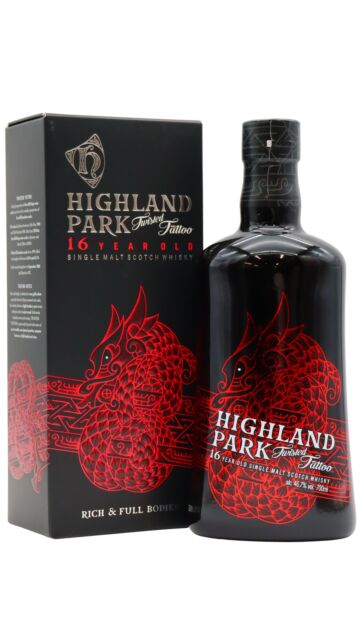 Highland Park - Twisted Tattoo Single Malt Scotch 16 year old Whisky