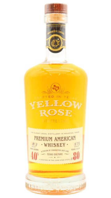 Yellow Rose - White Label Premium Blended American Whiskey