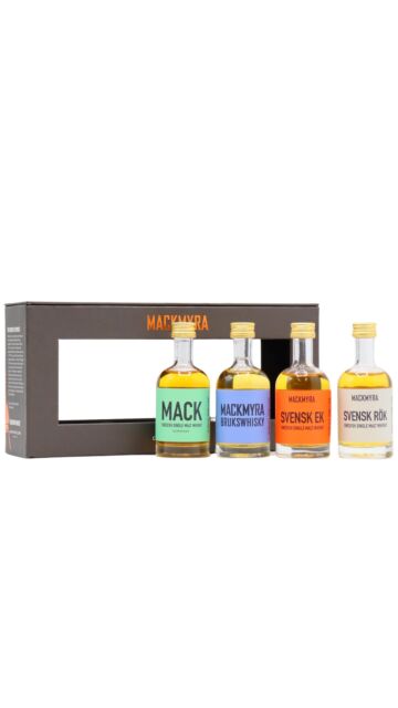 Mackmyra - Swedish Single Malt Whisky Miniature Gift Pack