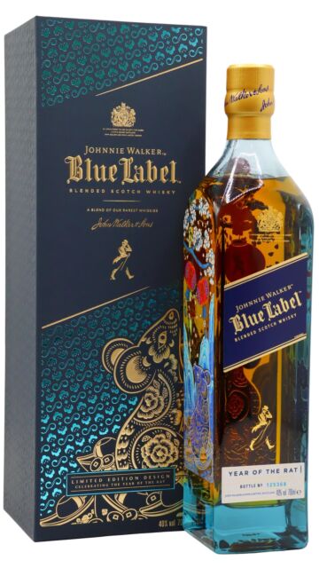 Johnnie Walker - Blue Label 2020 Lunar New Year - Year Of The Rat Blended Scotch Whisky