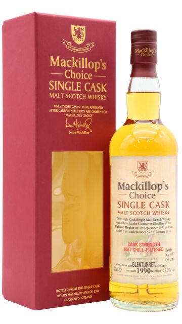 Glenturret - Mackillop's Choice Single Cask #572 1990 25 year old Whisky