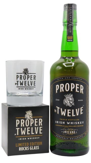 Proper No. Twelve - Irish Whiskey (Includes Branded Glass)