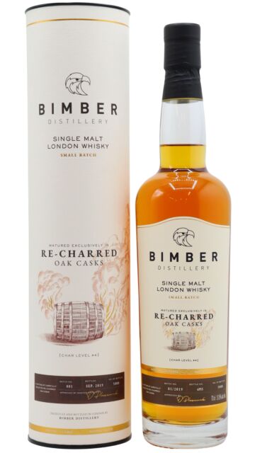 Bimber - Re-Charred Oak Casks Small Batch English Single Malt 2016 Whisky