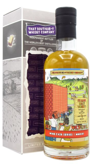 Puni - That Boutique-y Whisky Company Batch #1 Italian Malt 4 year old Whisky
