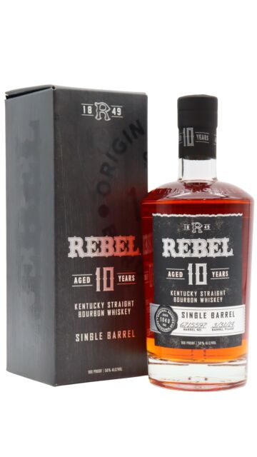 Rebel - Single Barrel Bourbon 10 year old Whiskey