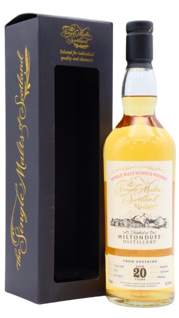 Miltonduff - The Single Malts Of Scotland Single Cask #5014 1999 20 year old Whisky