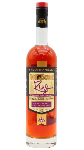 Smooth Ambler - Old Scout Single Barrel Straight Rye 12 year old Whiskey