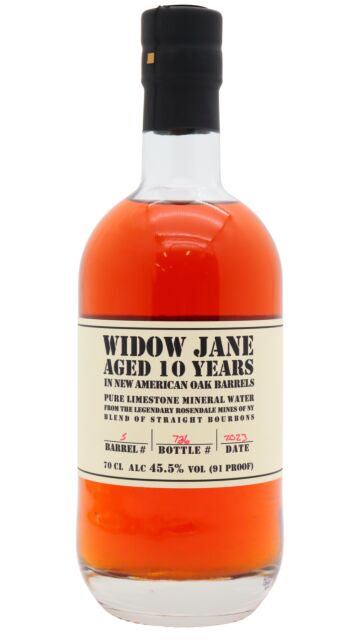 Widow Jane - New York Single Barrel Bourbon 10 year old Whiskey