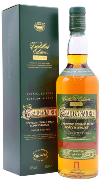 Cragganmore - 2017 Distillers Edition Single Malt Scotch 2005 12 year old Whisky